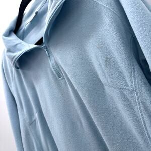 Columbia Fleece Pullover‎ Women’s Large Light Blue 1/4 Zip Outdoor Hiking